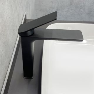 Смеситель для раковины Comforty чёрный матовый FC071B-CMT